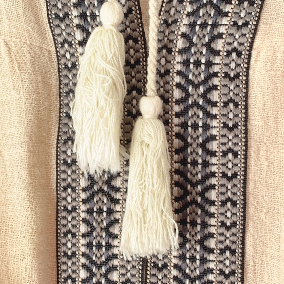 Bohemian Open Shoulder SleeveTops Size M - Picture 7 of 9